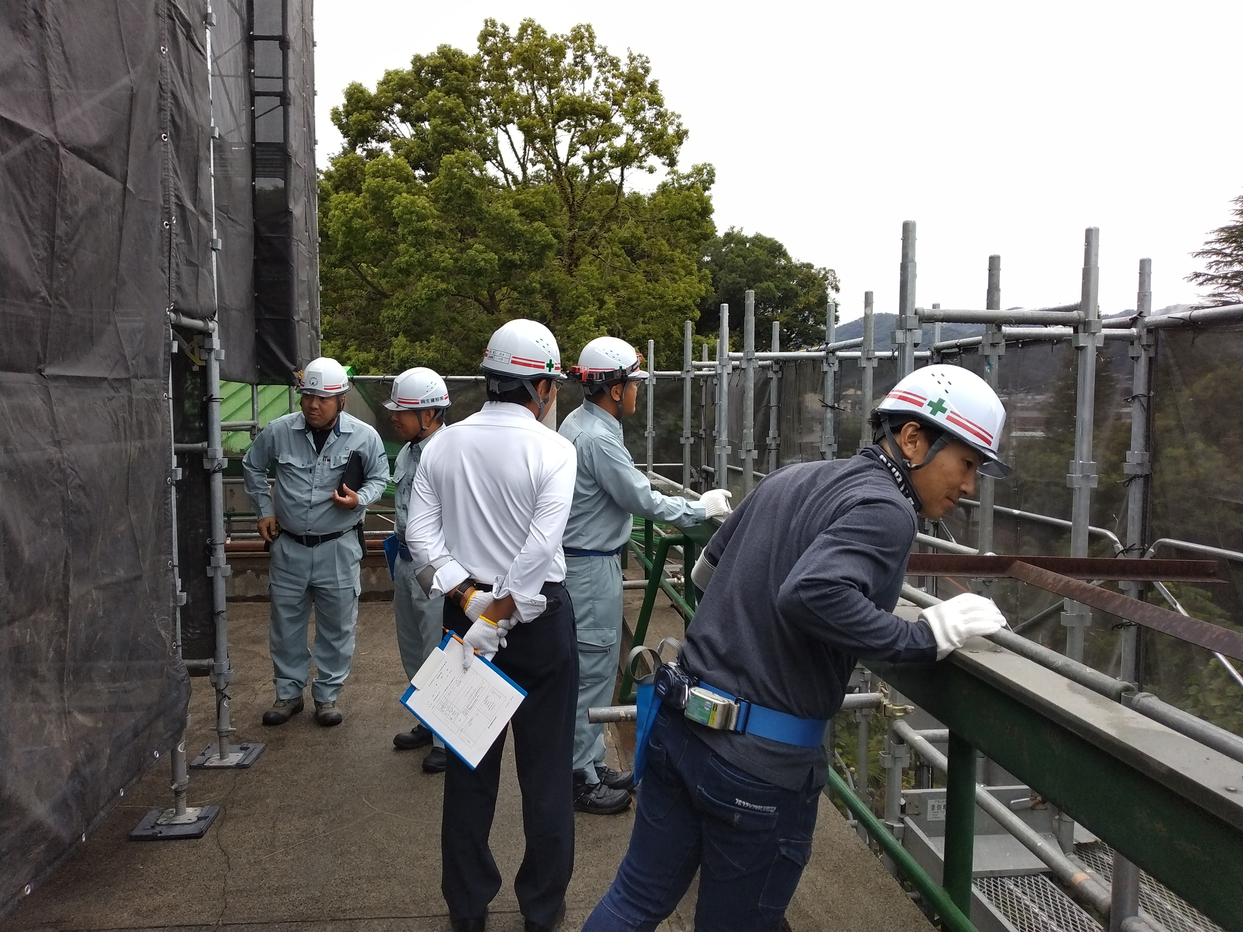 安全衛生パトロールを実施しました