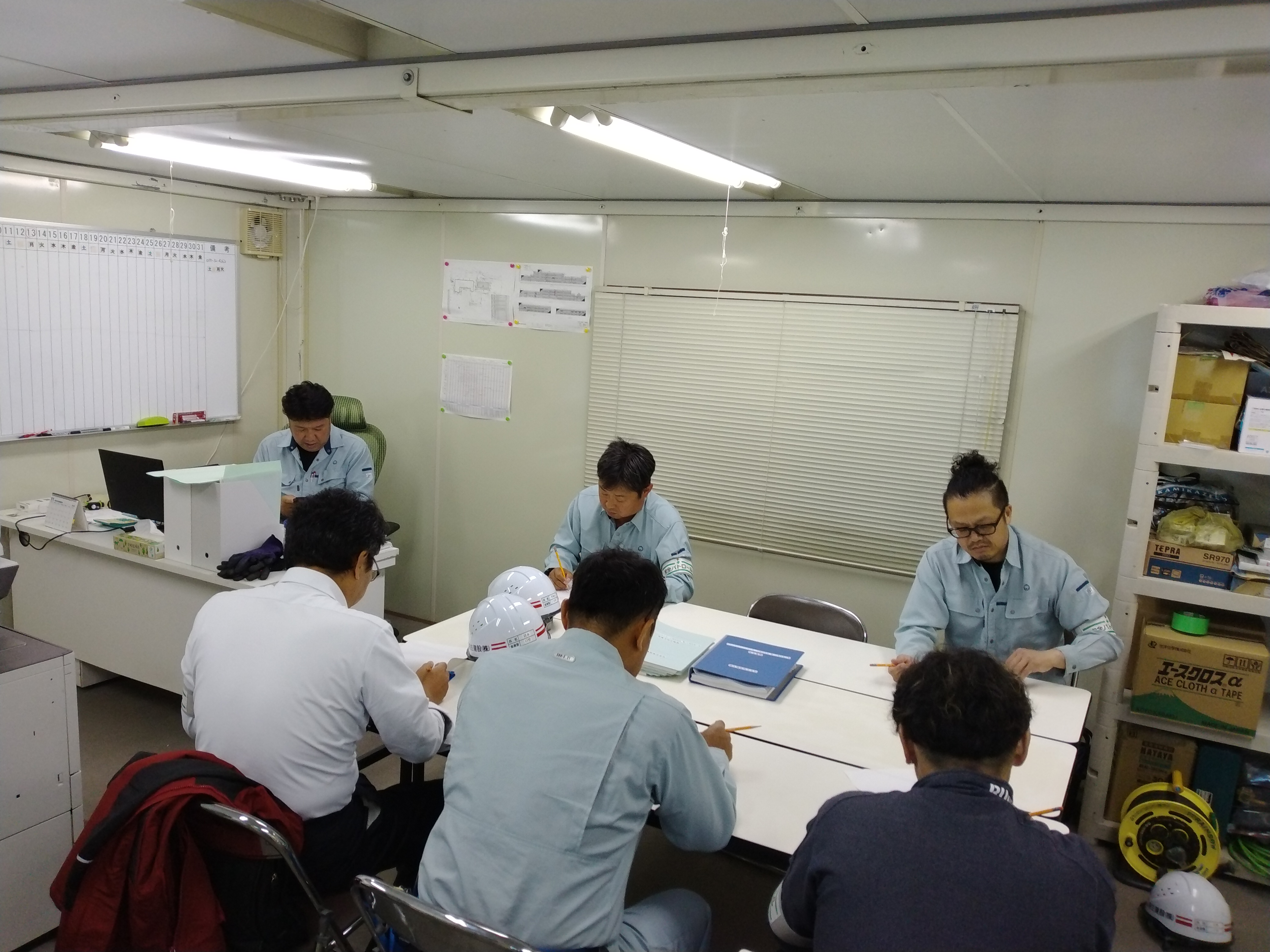 安全衛生パトロールを実施しました