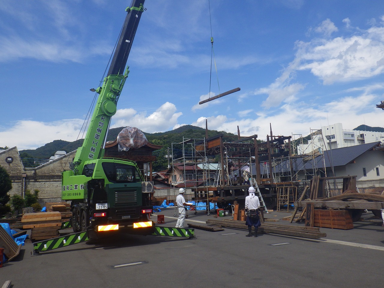 桐生祇園屋台総揃え