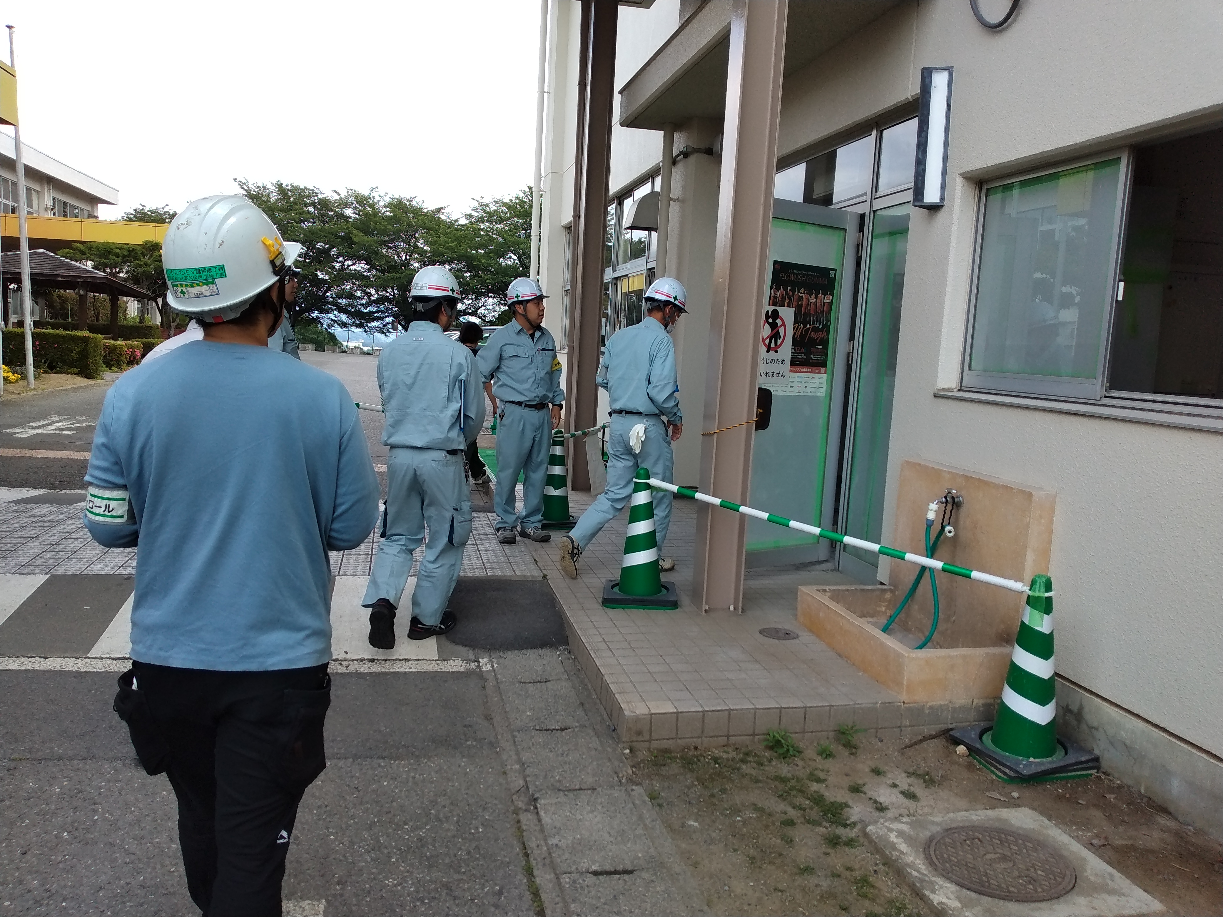 安全衛生パトロールを実施しました