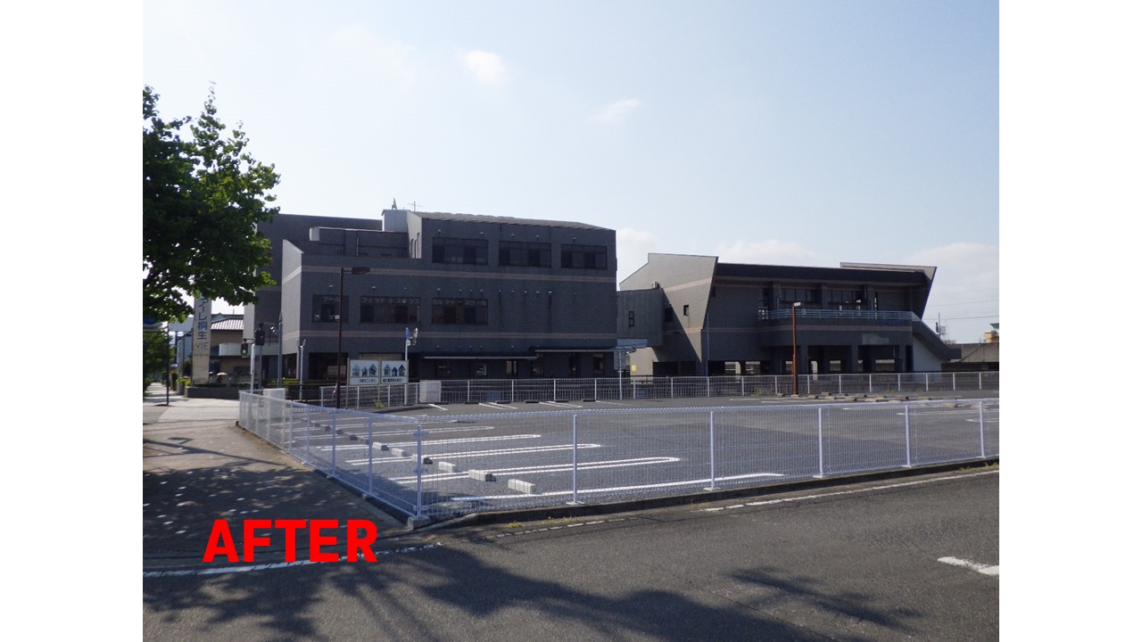 住宅解体後駐車場整備