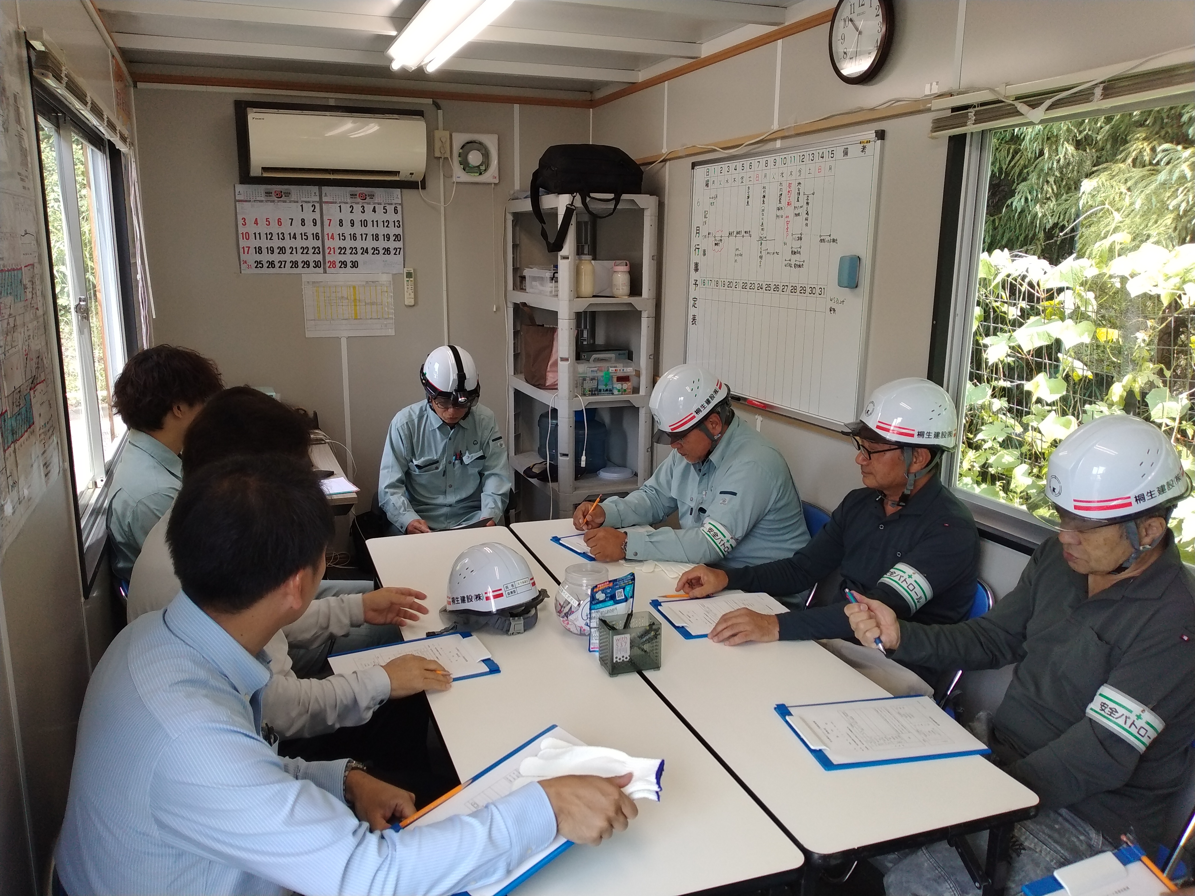 安全衛生パトロールを行いました