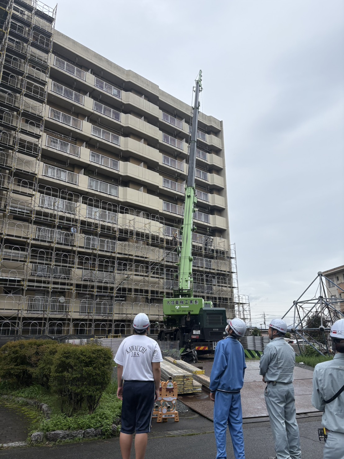 桐生市内中学校　生徒職場体験を実施しました。