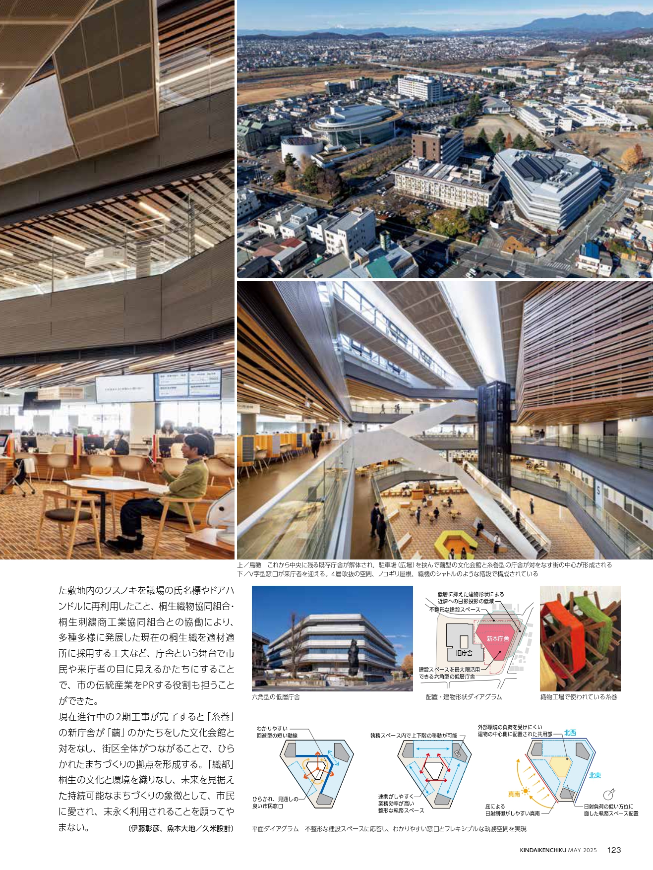 近代建築社出版の月刊「近代建築」５月号に掲載されました。