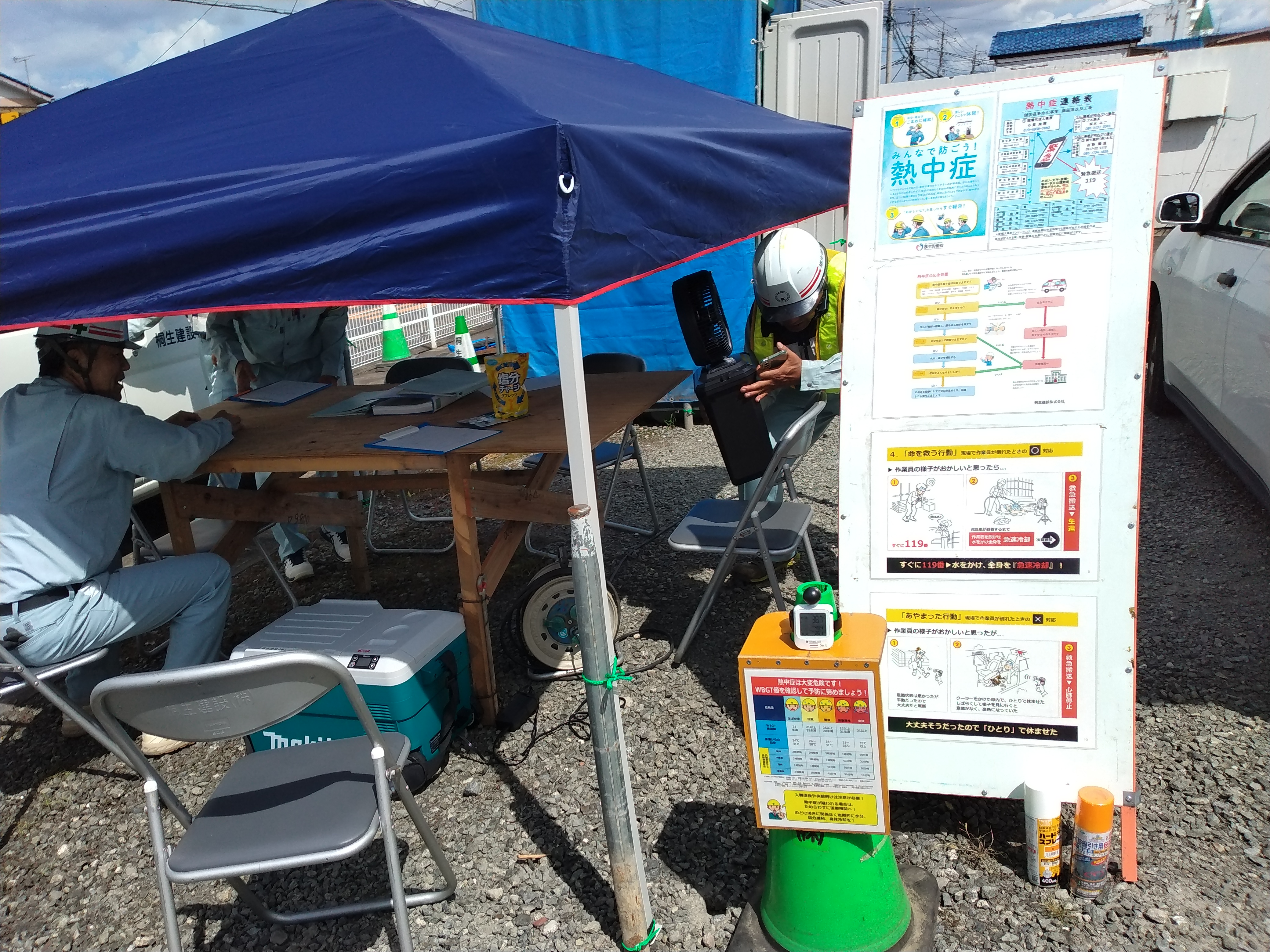 安全衛生パトロールを実施しました