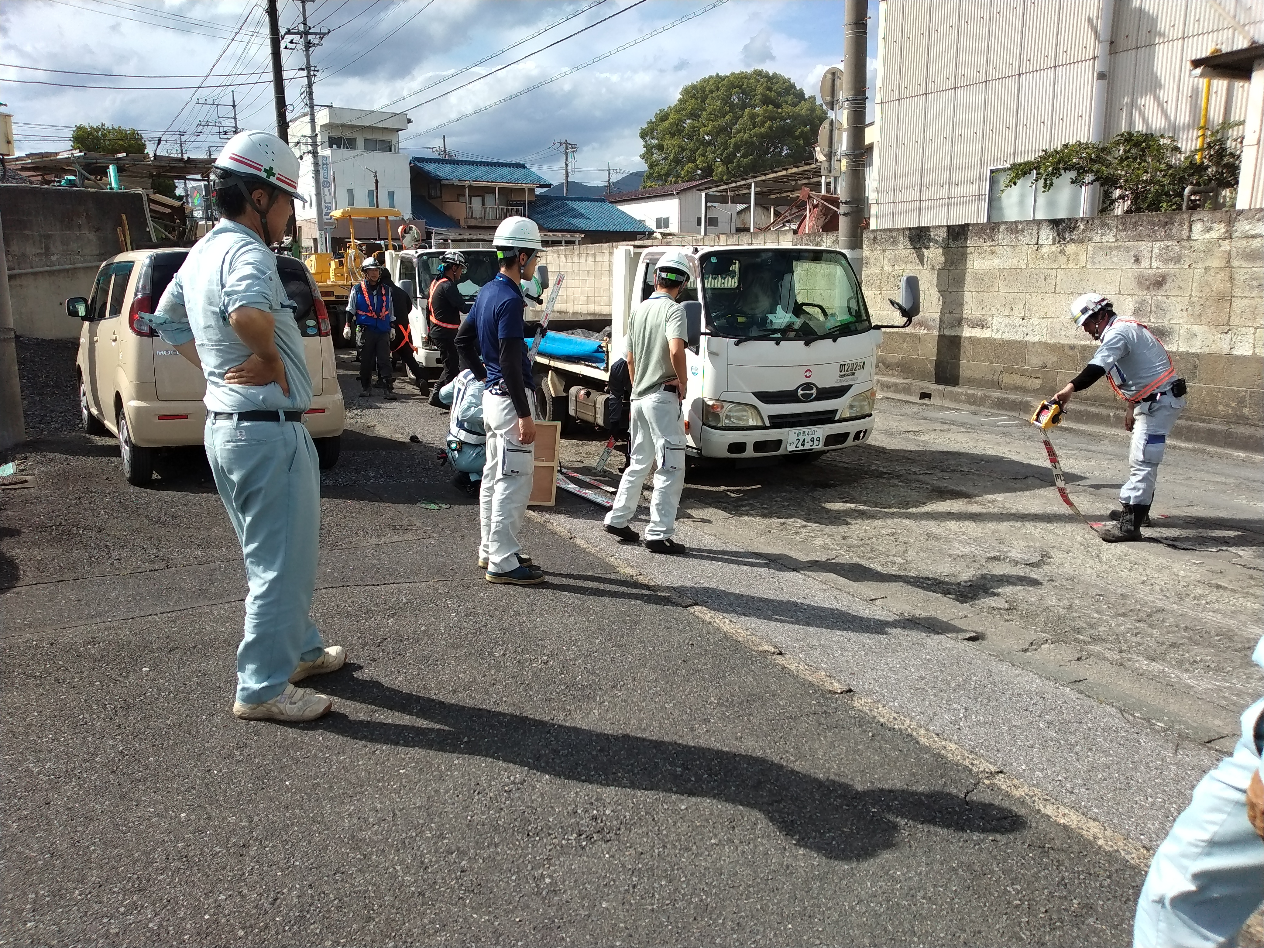 安全衛生パトロールを実施しました
