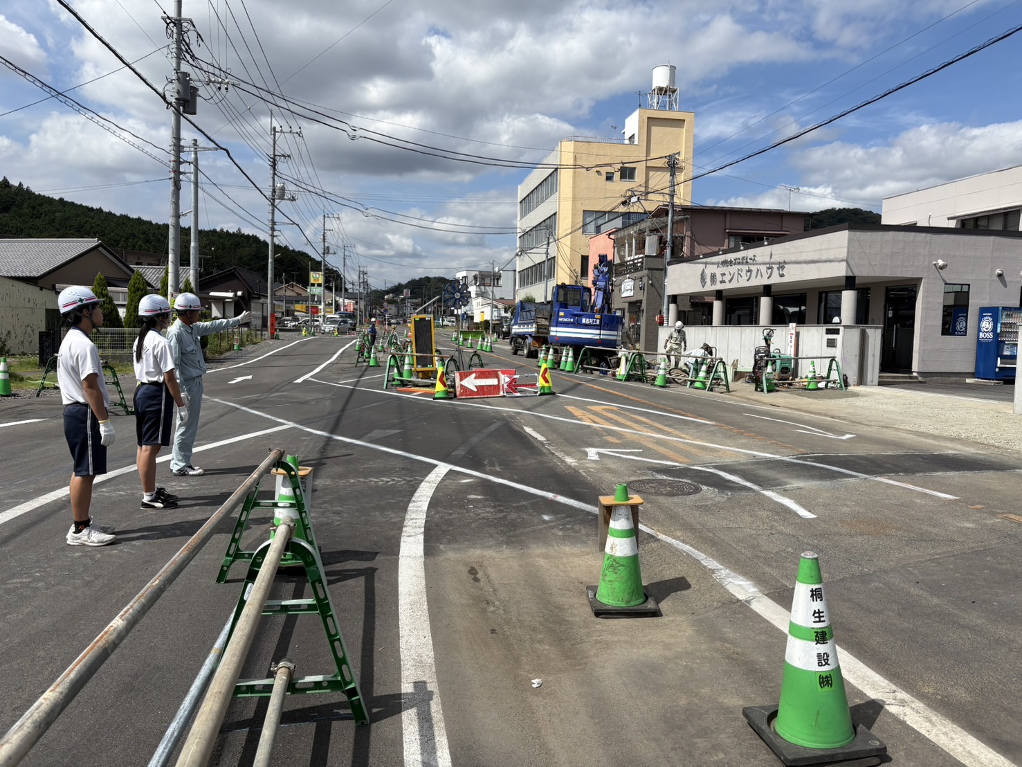 桐生市内中学校　生徒職場体験を実施しました。