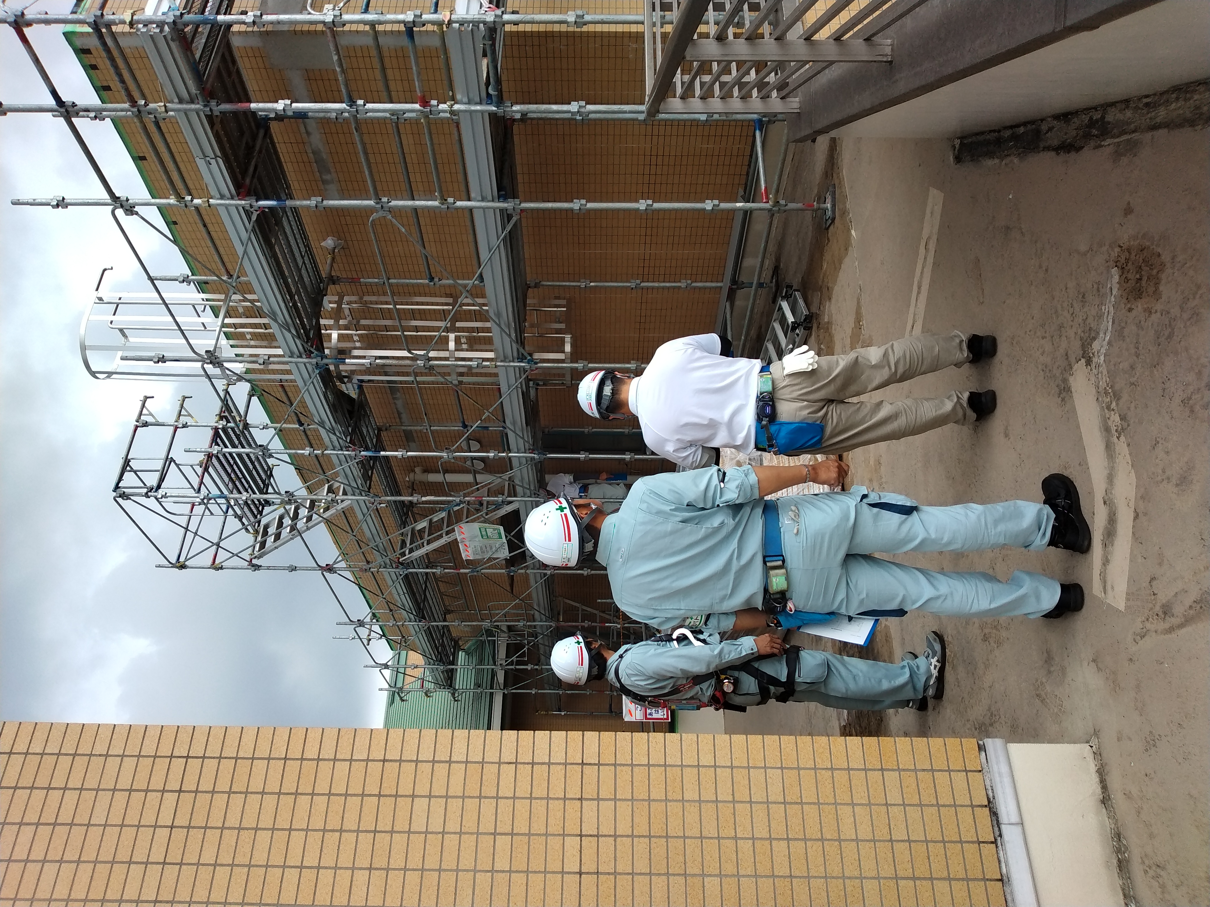 安全衛生パトロールを実施しました